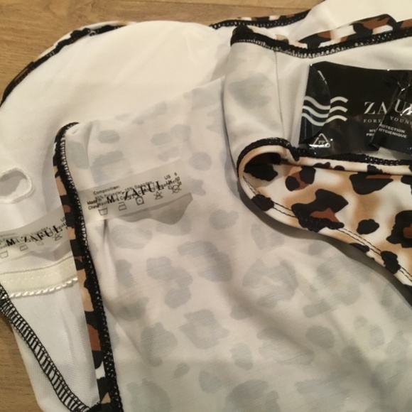 Women’s Leopard Ruched High Waisted Bikini Set - Picture 7 of 9